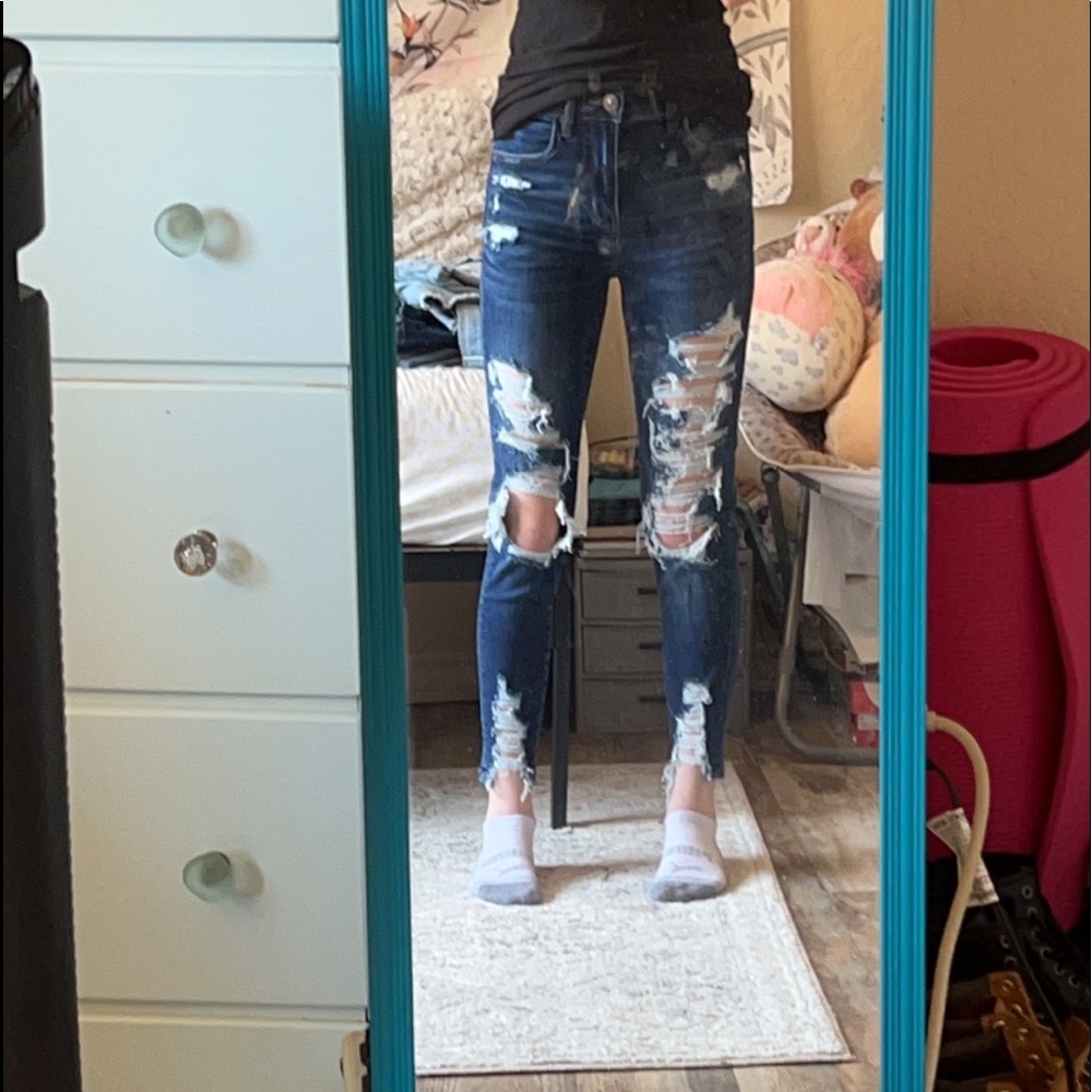 American Eagle skinny jeans size 4 x-short